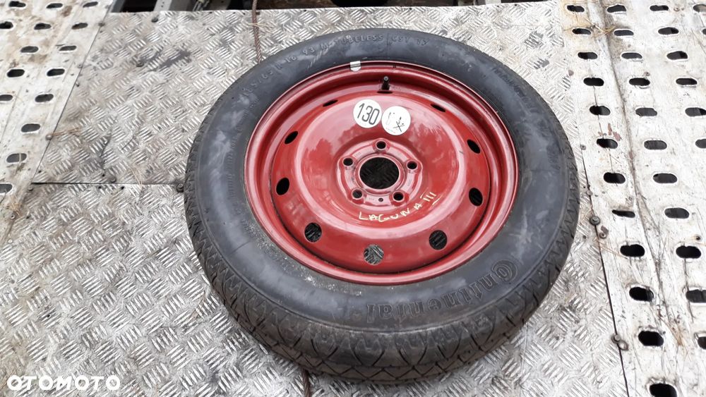 DOJAZDÓWKA  NIEZAKŁADANA Kilka do wyboru Zapas Renault 185x65 r16 et33 5x114.3 - 1