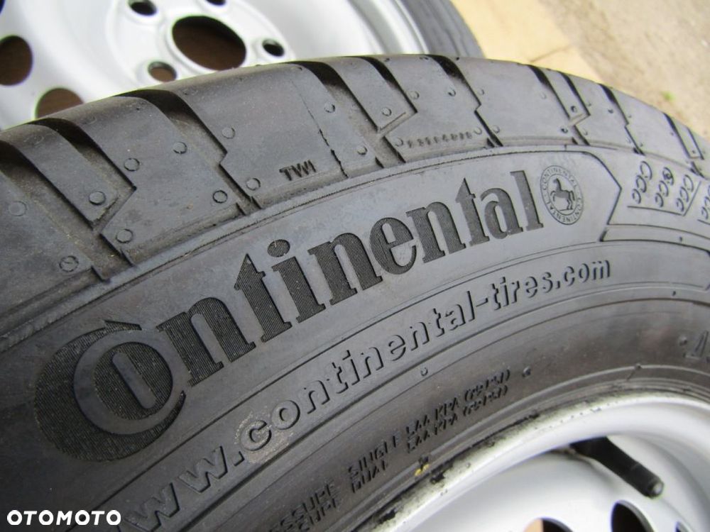 2x Opony Opona 205/65 16 C 16C 107/105T Continental VanContact 7,5 mm - 7