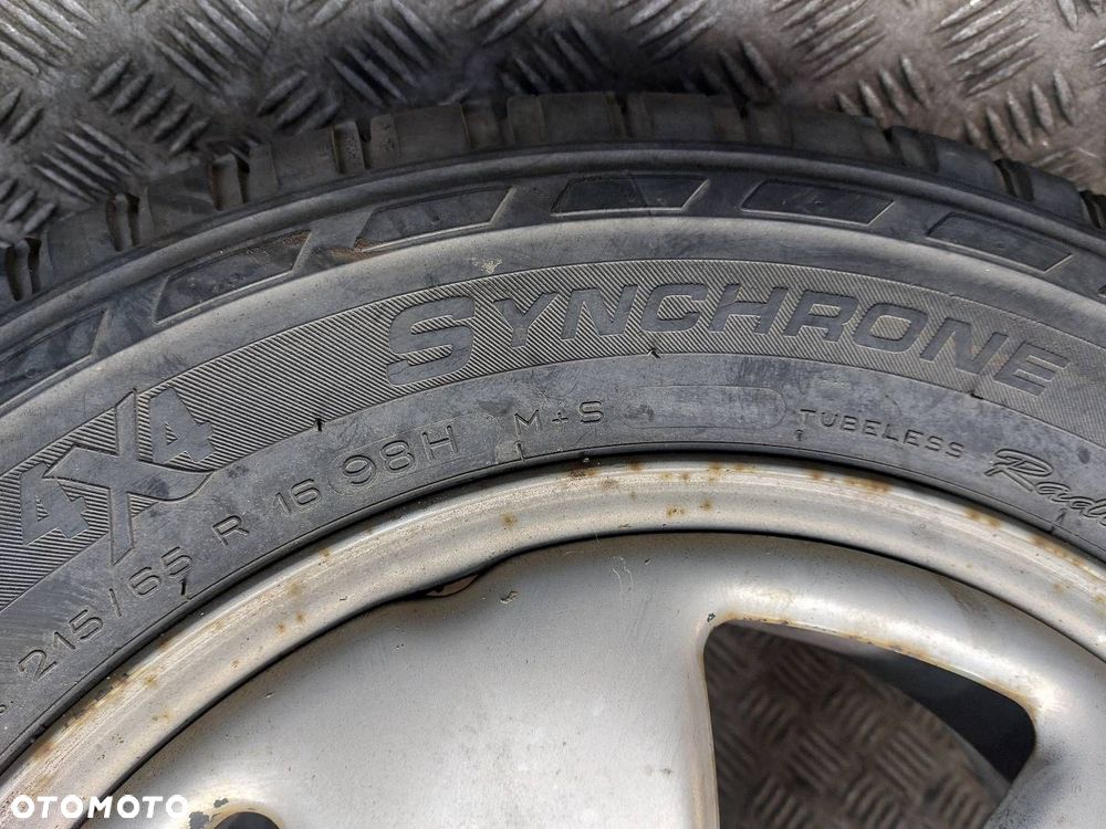 KOŁO ZAPASOWE ZAPAS FELGA OPONA 5x108 x16 FI60,1 215/65R16 SCENIC RX4 - 5