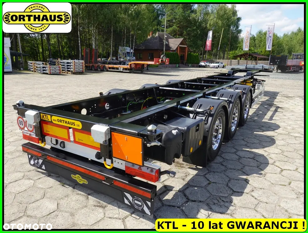 Orthaus Podwozie LEKKIE na kontenery 40/45 Ft HC, pełny ADR EX3 ! - 11