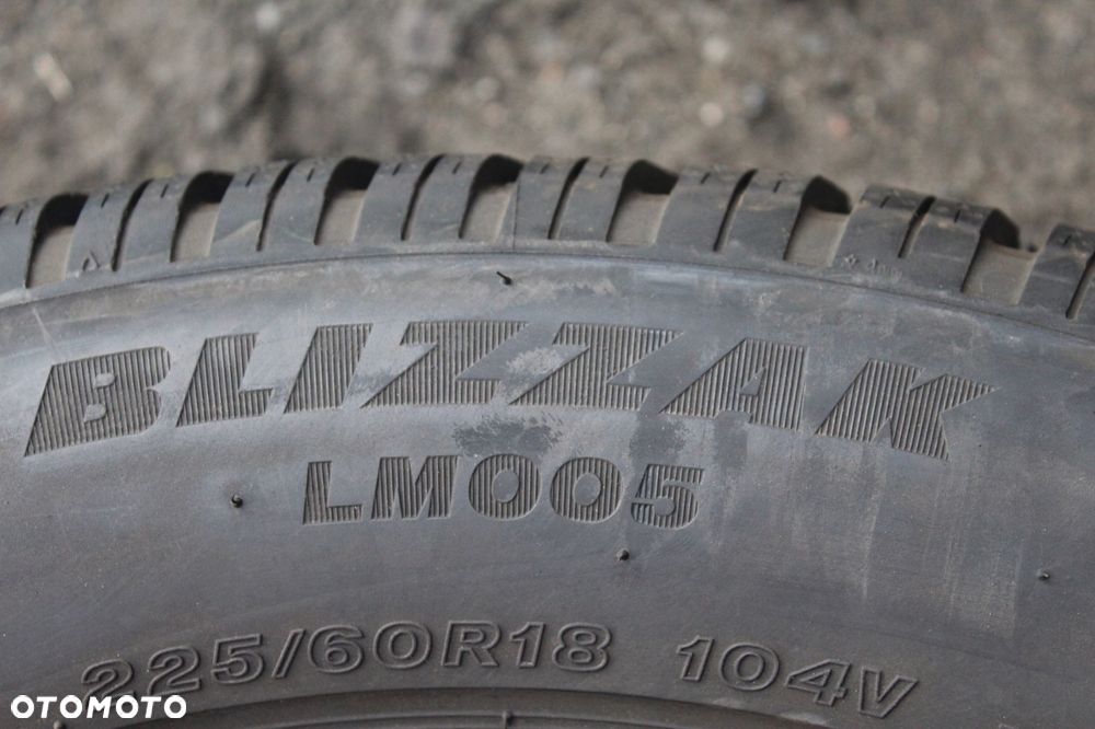 2x 225/60r18 bridgestone blizzak lm005 104v xl 22r - 5