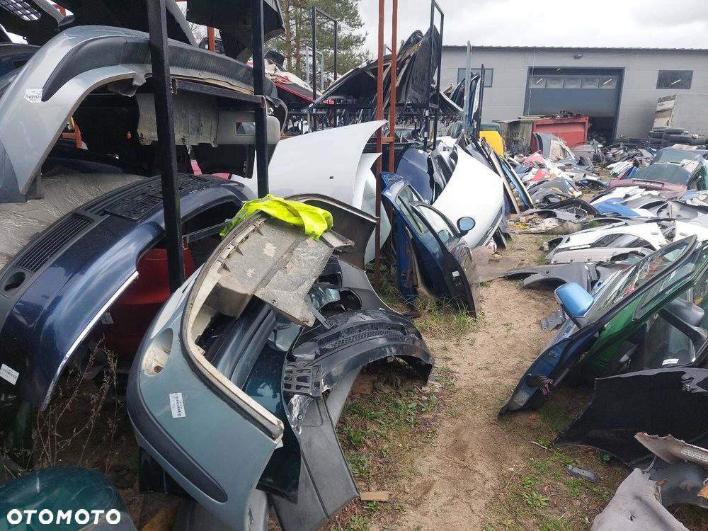 KOMPLETNY PRZÓD MASKA ZDERZAK LAMPY RENAULT MEGANE I LIFT MV632 - 11