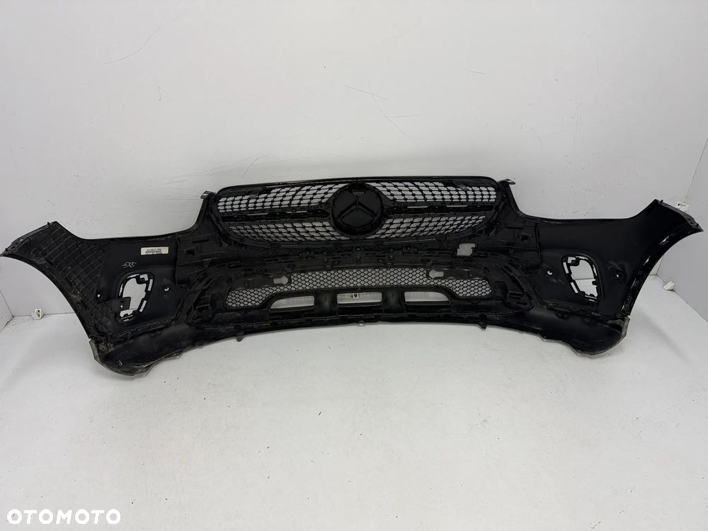 ZDERZAK PRZEDNI PRZÓD MERCEDES GLC LIFT ZWYKŁY PIANO BLACKX253 W253 - 7