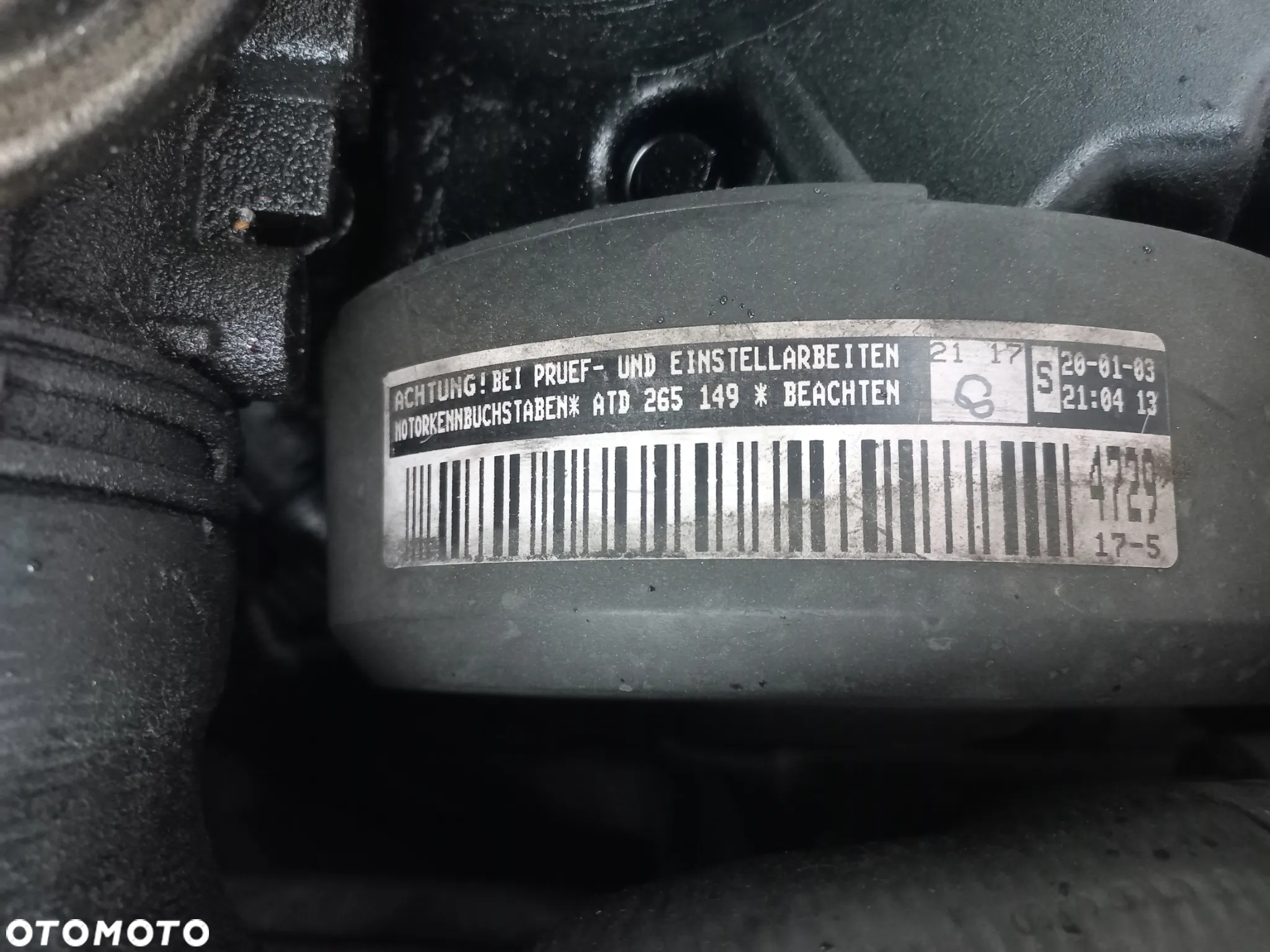 Vw Golf Seat Skoda 1.9 TDI 101km ATD silnik kompletny turbina wtryski komplet - 3
