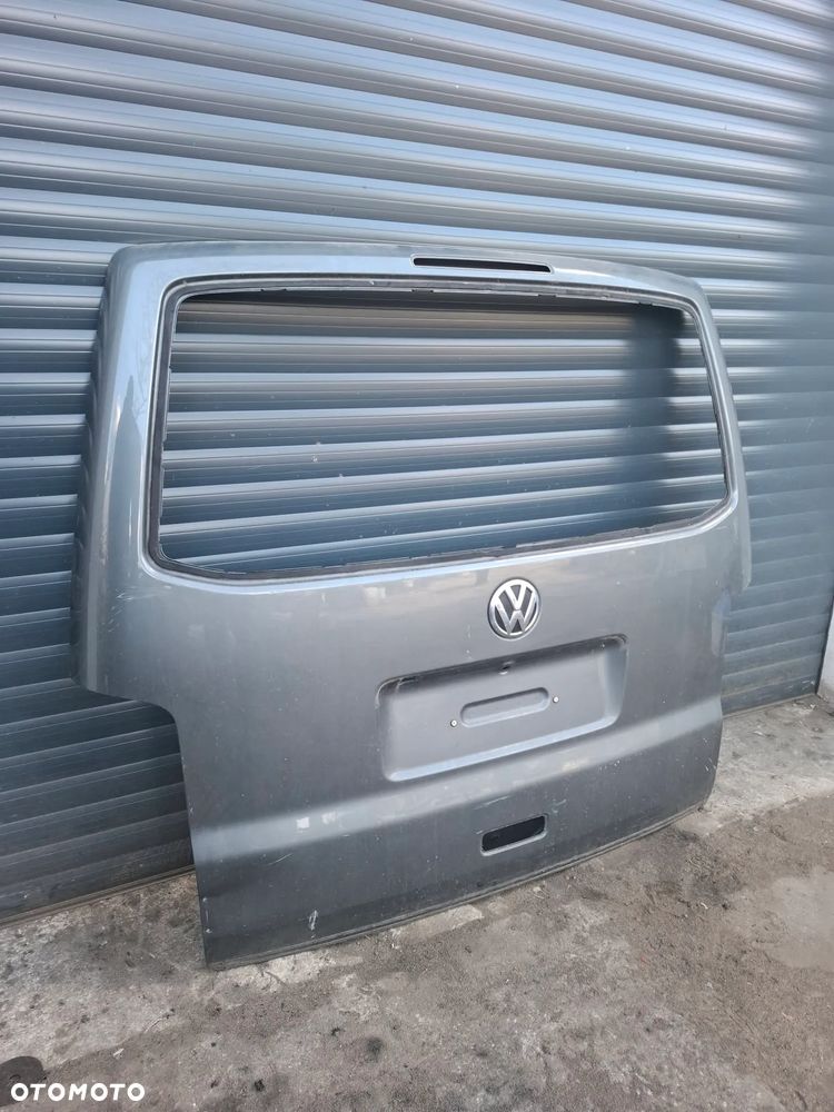 KLAPA TYLNA TYŁ BAGAŻNIKA VW T5 MULTIVAN CARAVELLE BEZ RDZY - 5