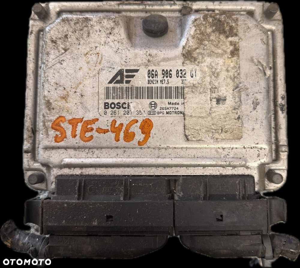Sterownik Silnika ECU Komputer Volkswagen Skoda Seat Audi 06A906032GT - 1