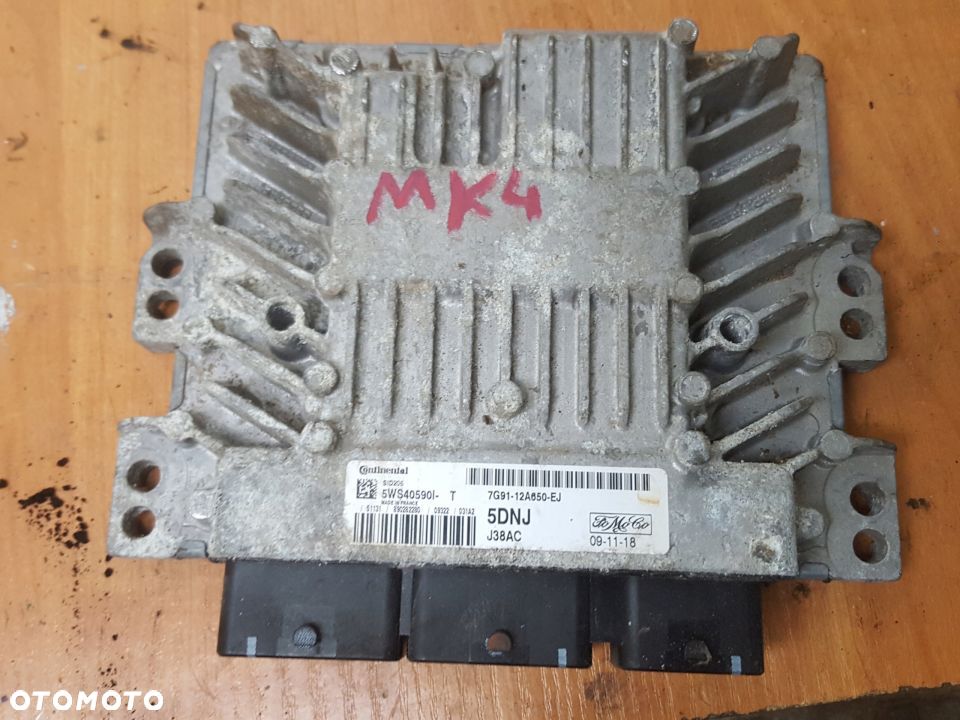 KOMPUTER FORD 7G91-12A650-EJ 5WS40590I-T RADOM - 1