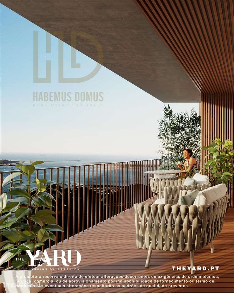 T4 duplex cobertura novo com 208m2 nos Jardins da Arrábida - Grande imagem: 3/28