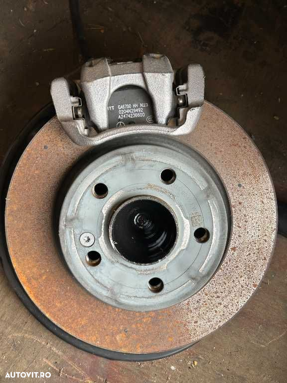 Fuzeta completa fara etrier stanga+dr Mercedes W177 A2474237600 - 5