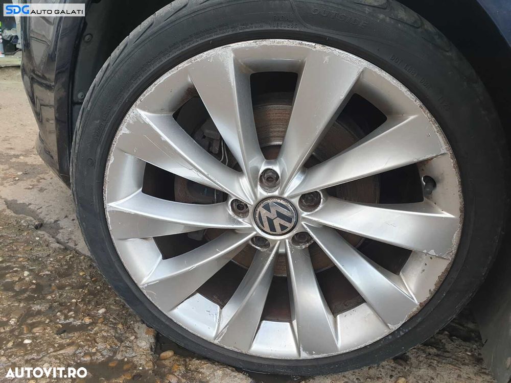 Set 4 Jante Roti Aliaj INTERLAGOS 235 40 18 R18 5x112 Volkswagen Golf 7 2013 - 2017 Cod 3C8601025D [C3822] - 4