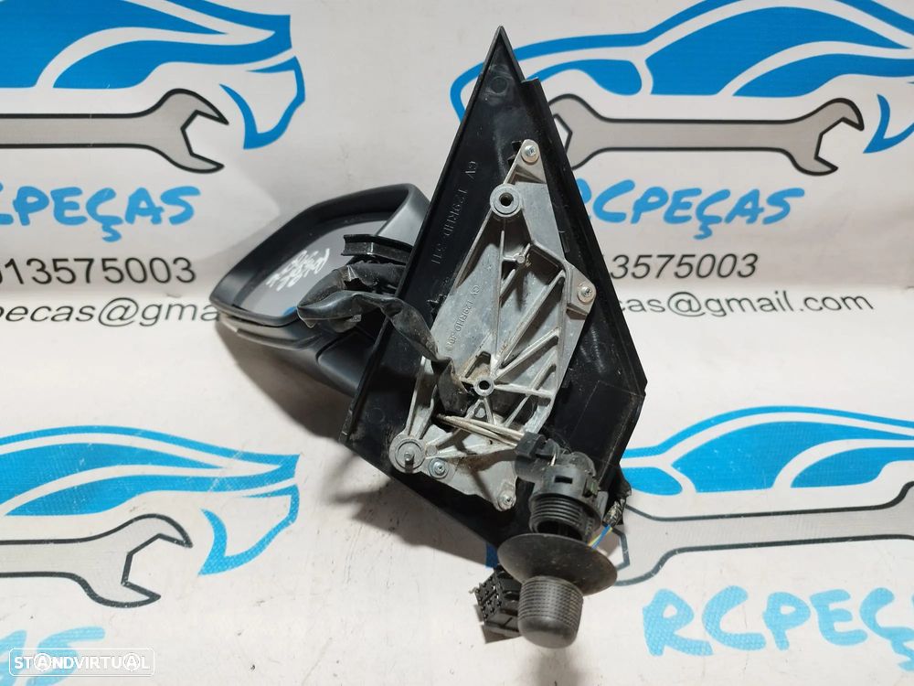 ESPELHO RETROVISOR ESQUERDO VW VOLKSWAGEN POLO 9N 6Q1857507AC 6Q1857507 MANUAL ESPELHOS RETROVISORES - 7