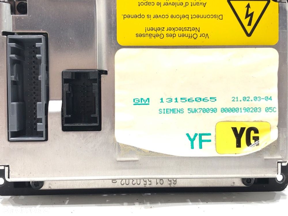 WYŚWIETLACZ  OPEL SIGNUM liftback (Z03) 2003 - 2008 2.2 direct (F48) 114 kW [155 KM] benzyna 2003 - - 3