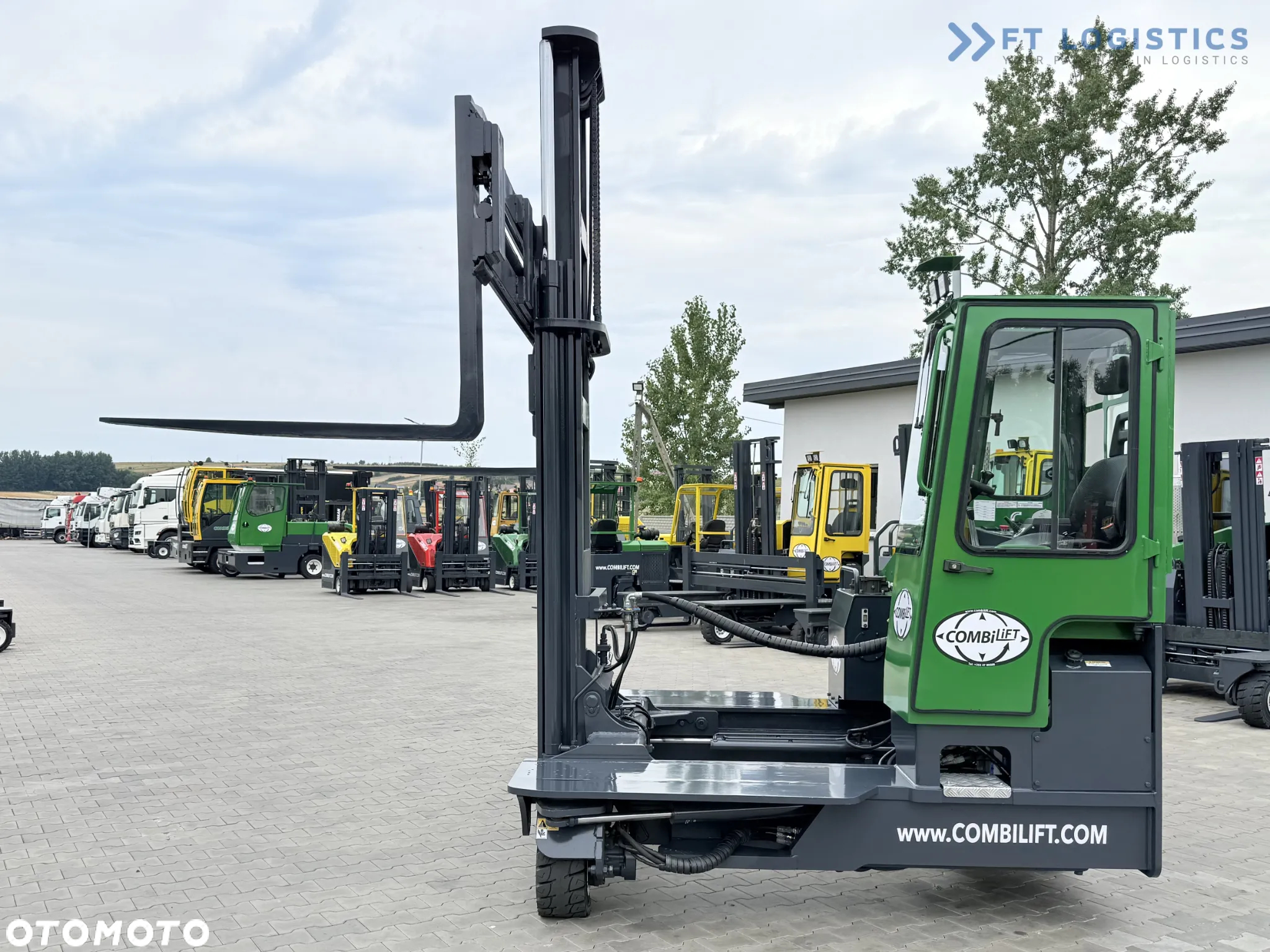 Combilift C4500 / DIESEL / DUPLEX 4000MM / SZEROKI POZYCJONER WIDEŁ / OGRZEWANIE / PEŁNA KABINA / STAN IDEALNY / Szeroka oferta wózków czterokierunkowych i bocznych, dopasowanych do różnorodnych potrzeb i zastosowań - 27