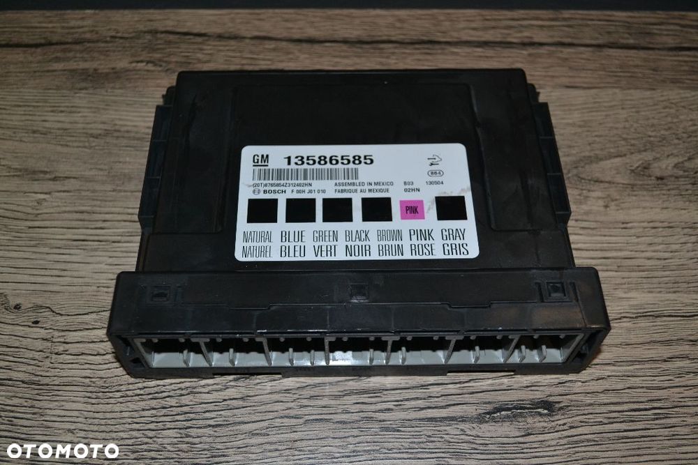 OPEL MODUŁ STEROWNIK KOMFORTU 13586585