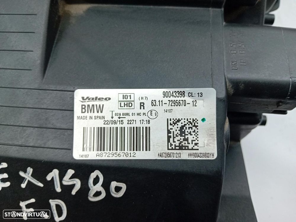 Ótica / farol direita BMW i3 (I01) - 7