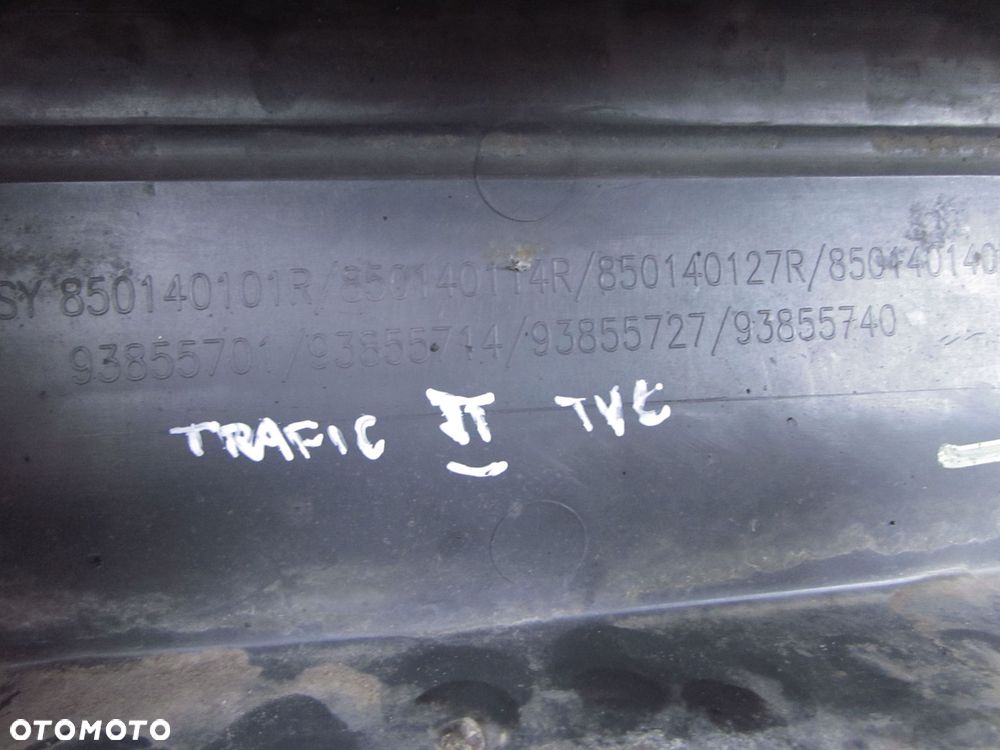 OPEL VIVARO TRAFIC LIFT 01-14 ZDERZAK TYL TYLNY 850140101R - 9