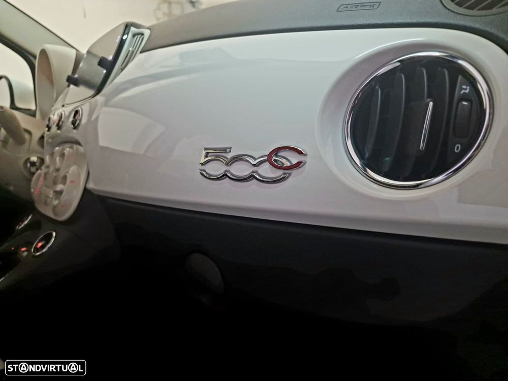 Fiat 500C 1.2 Lounge Dualogic - 18