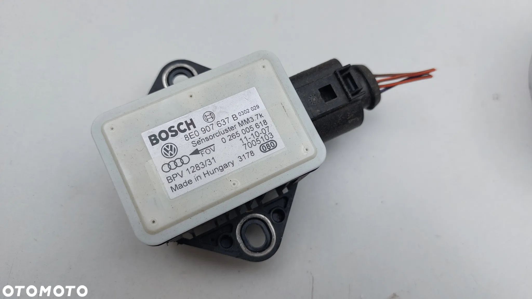 CZUJNIK MODUL ESP AUDI A4 B6 B7 A6 C6 8E0907637B SLASK WYSYLKA - 1