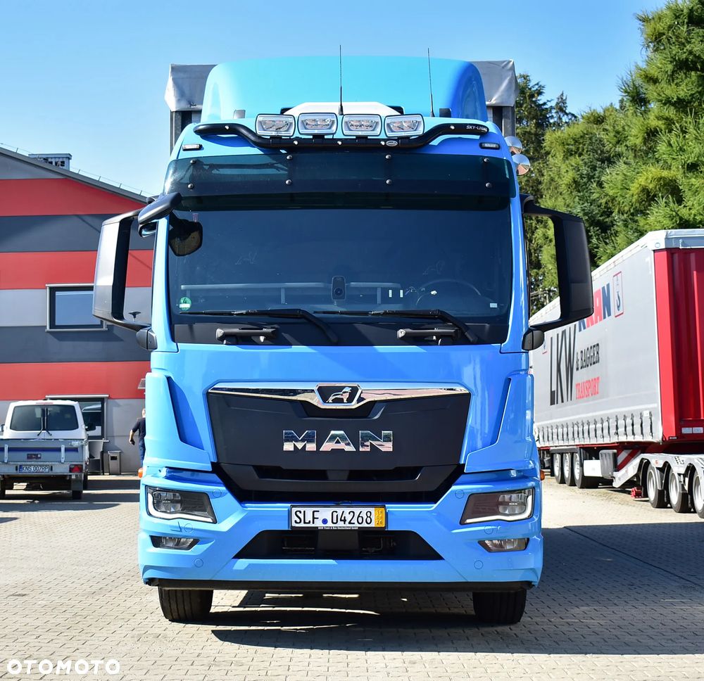 MAN TGM 15.290 /Firanka 7.50 m. + Winda / Euro 6D/ Kabina TM/ Voll LED/ Serwis M.A.N/  Sprowadzony z Niemiec ! - 3