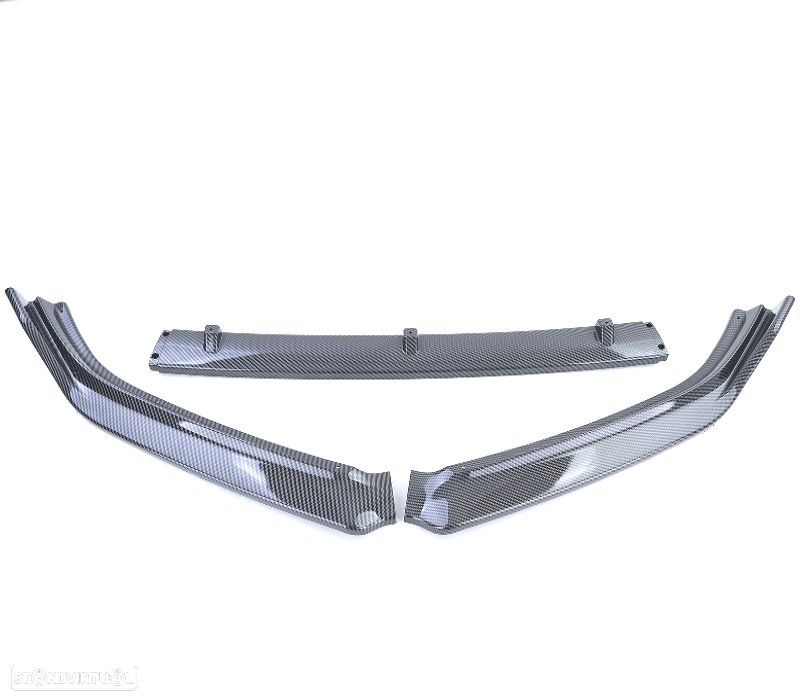 SPOILER LIP FRONTAL VOLKSWAGEN VW POLO 6C 14-17 CARBONO - 2