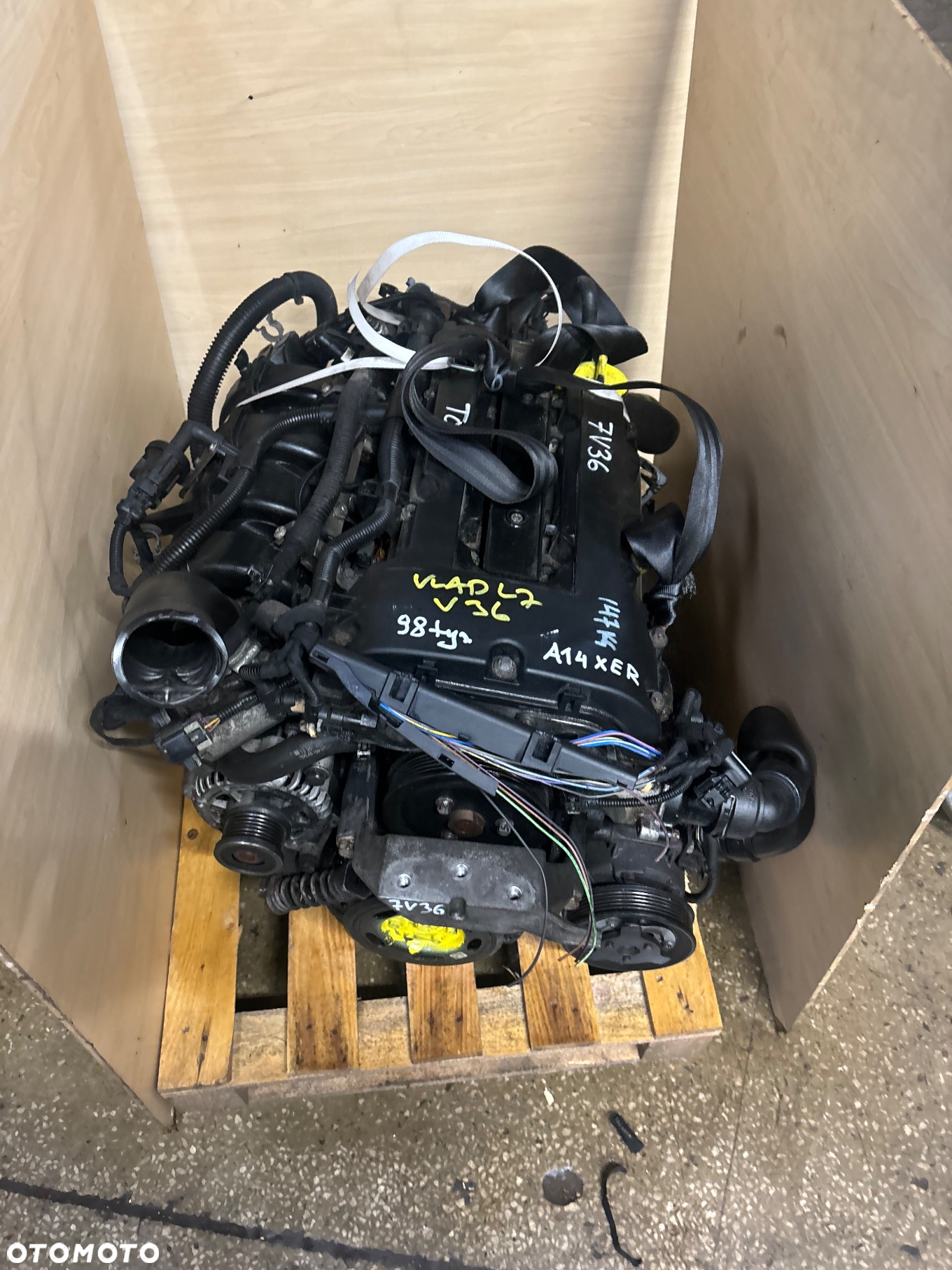 OPEL SILNIK MOTOR 1.4 A14XER CAŁKOWICIE KOMPLETNY - 2