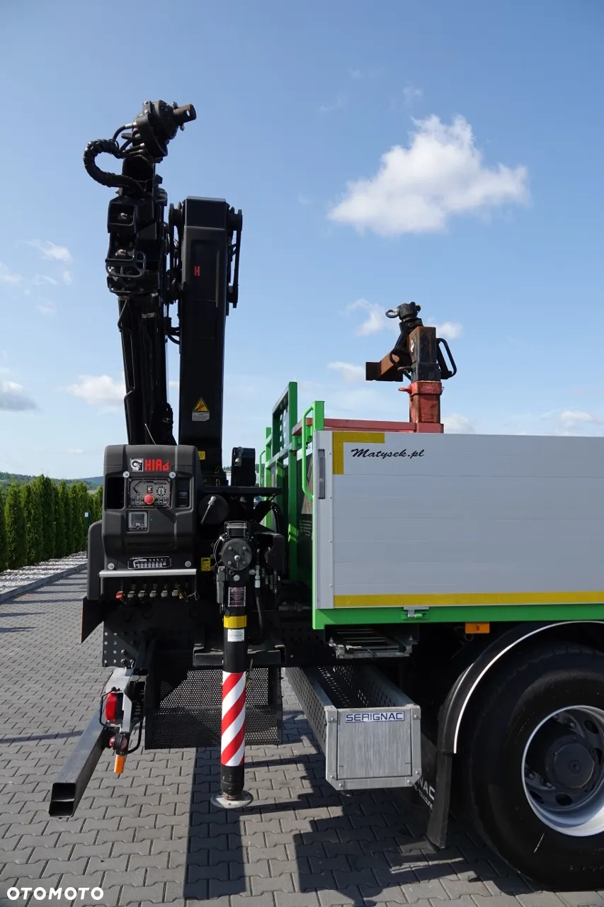 Mercedes-Benz AROCS 2636 / 6x4 / SKRZYNIOWY- 6,5 M / + HDS HIAB 4x wysów: 13 m / EURO 6 / STEROWANIE RADIOWE /OPONY 100 % - 17