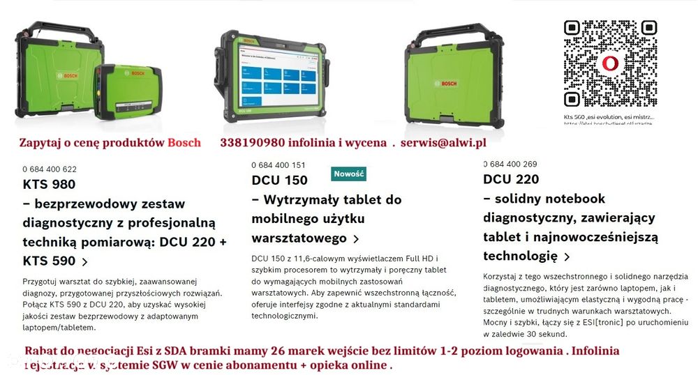 FSA 500 tester elektroniki  Bosch Demo szkolenia - 26