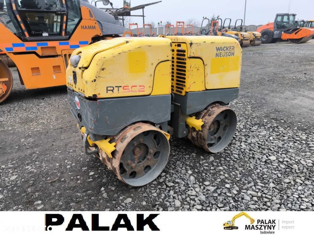 Wacker Neuson Walec prowadzony WACKER NEUSON  kołek  , 2013 rok - 9