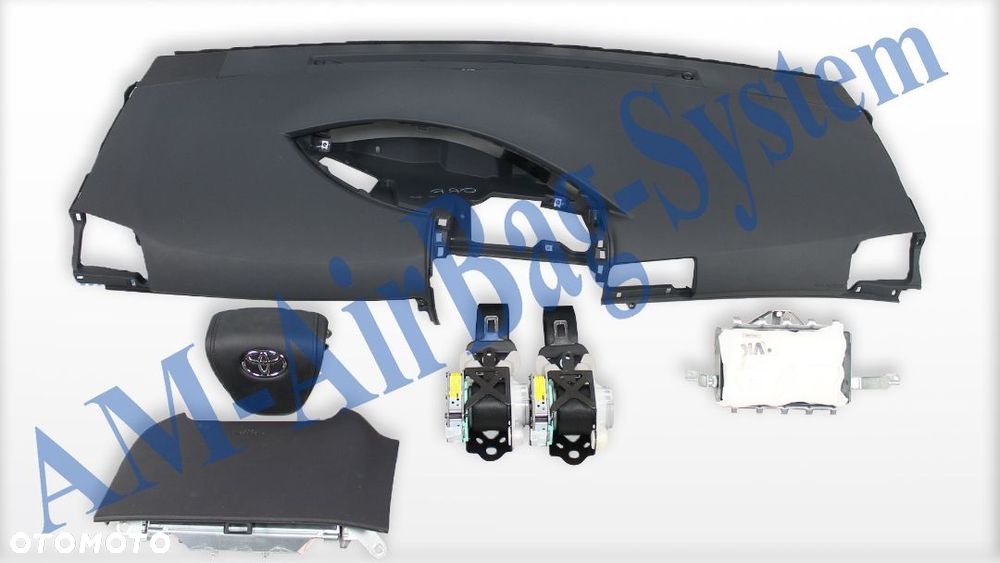 Toyota Verso Deska Poduszki Pasy Konsola AirBag Regeneracja Naprawa - 1