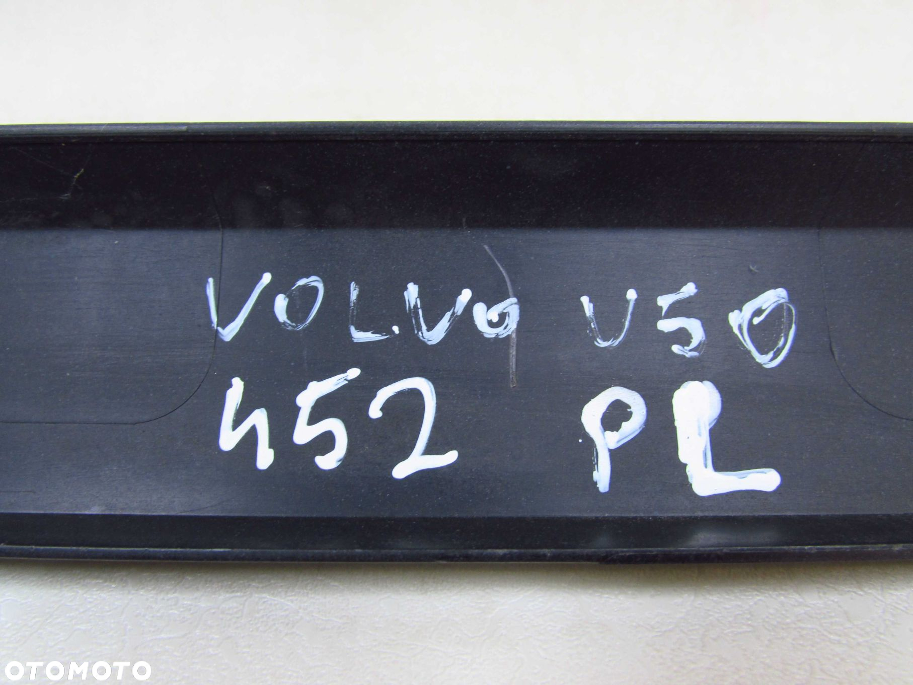 VOLVO S40 V50 LIFT R-DESIGN LISTWA DOLNA DRZWI PRZOD LEWA 31253726 452-46 07-13 - 8