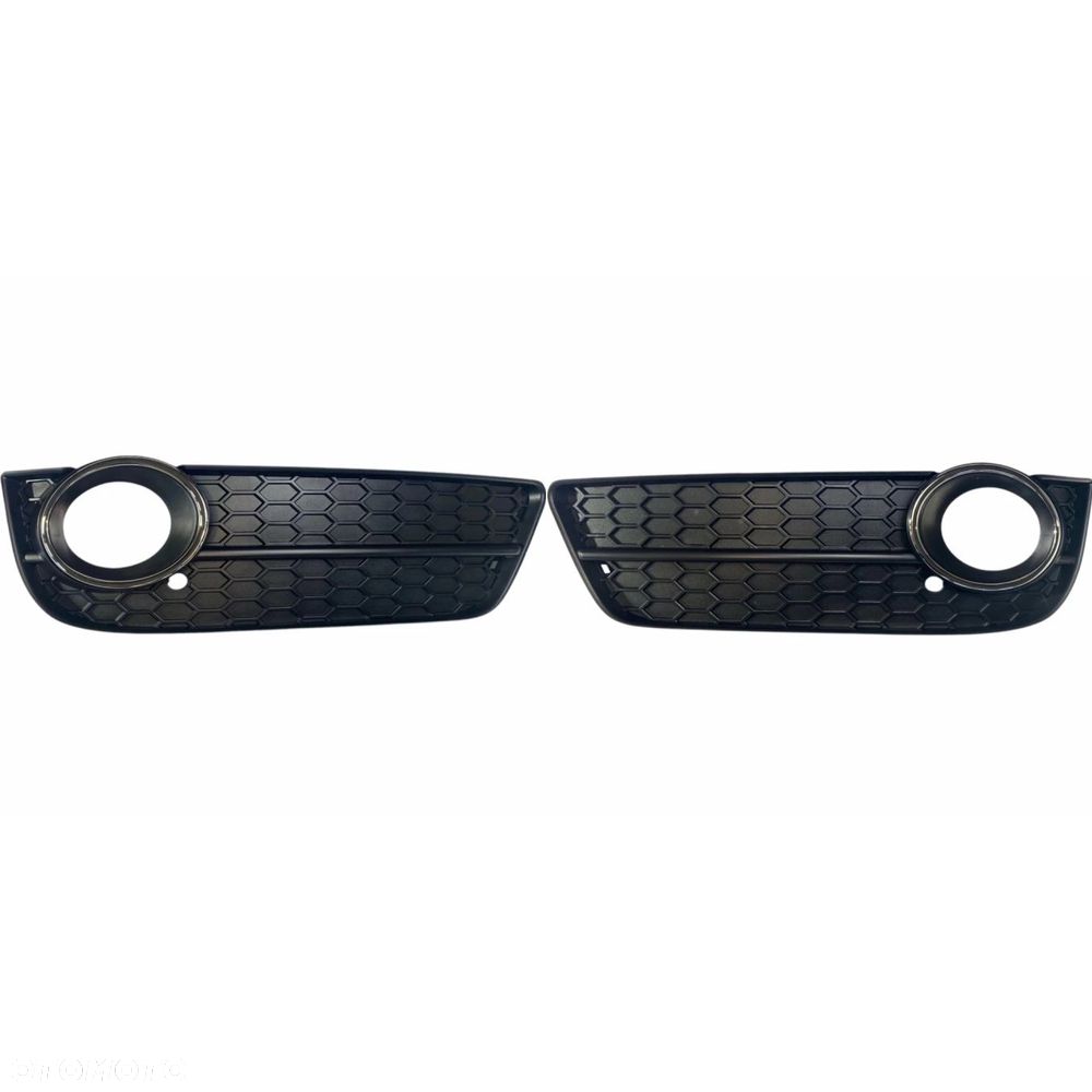 KPL x2 ATRAPA zderzaka PRAWA + LEWA kratka halogen AUDI A5 8T0 2007-2011 - 1
