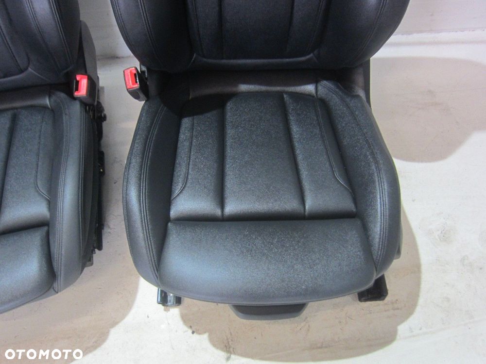 BMW X3 G01 FOTELE KANAPA BOCZKI SKÓRA WNĘTRZE CZARNE K8SW IMITATION LEATHER - 8