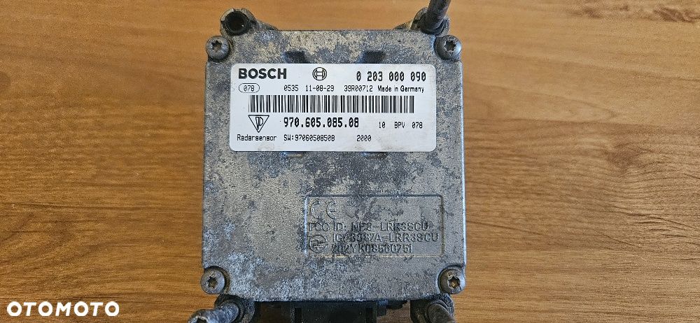 RADAR SENSOR DISTRONIC 97060508508 PORSCHE PANAMERA I 970 - 3
