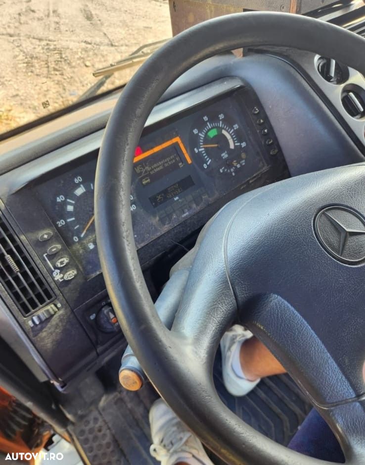 Mercedes-Benz Atego 18.28 basculabil, cu macara - 8