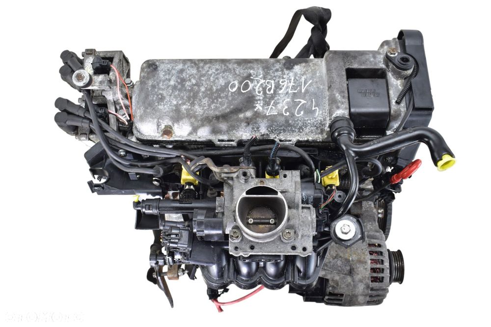 Silnik FIAT PUNTO SEICENTO CINQUECENTO 1.1 8V 54KM 06r 176B2000 KOMPRESJA - 6