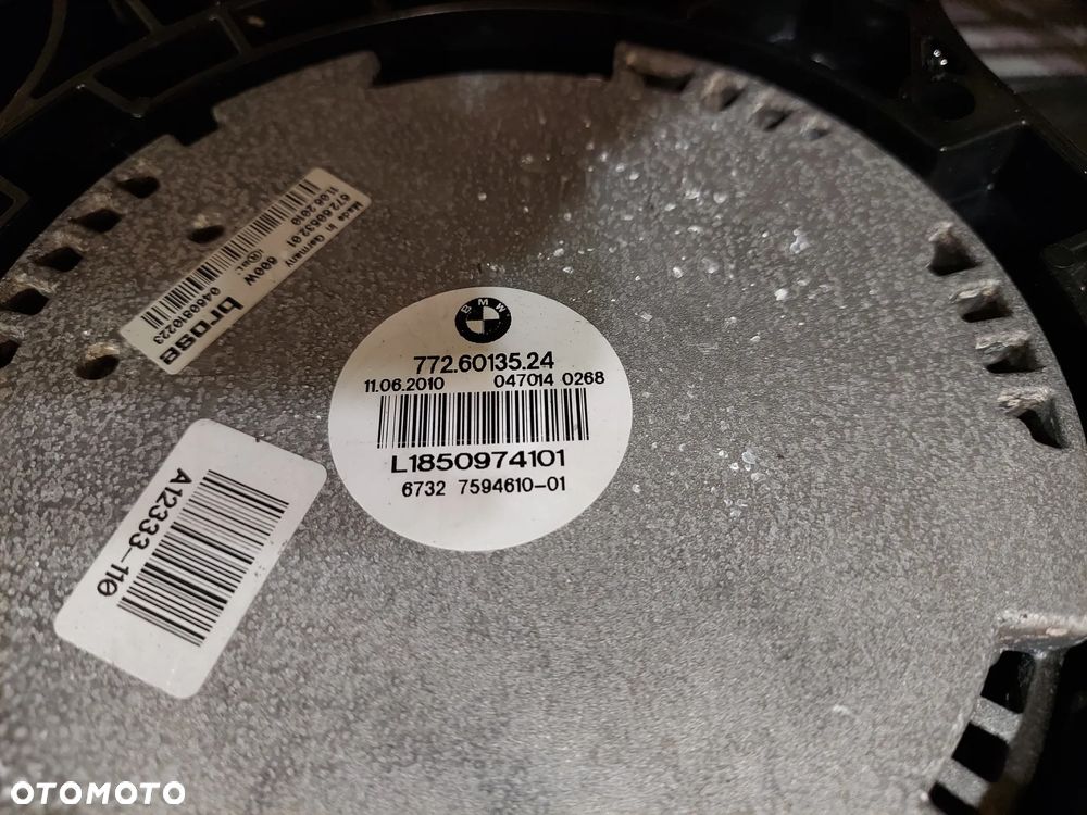 BMW F10 535i  2009-13 CHŁODNICE WENTYLATOR PAS PRZEDNI - 6