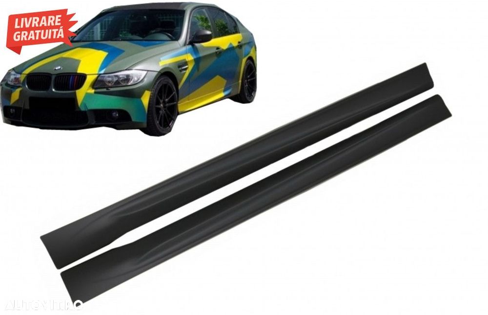 Praguri laterale BMW E90 E91 Seria 3 LCI Non-LCI (2004-2011) M-technik - 1