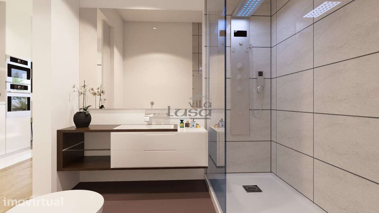 T0 Novo em condomínio fechado com + de 20.000m2 de jardim - Grande imagem: 3/7