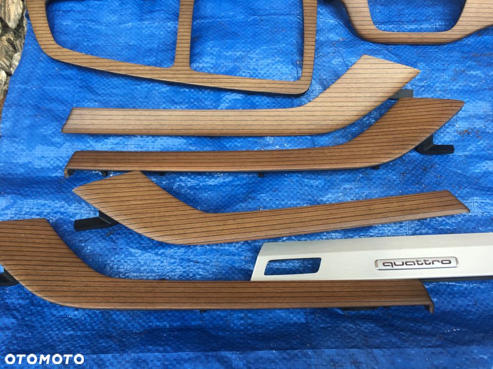 AUDI Q7 SQ7 4M S-LINE / KB4 / DEKORY DEKOR / LISTWA LISTWY / EUROPA / KOMPLET - 3