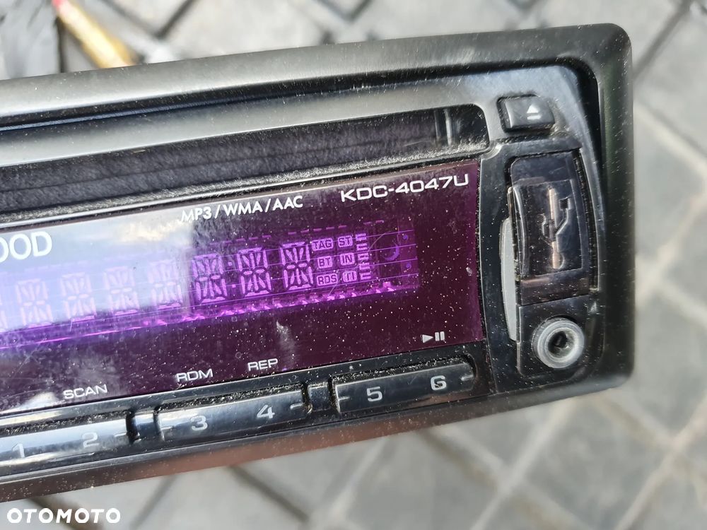 KENWOOD KDC-4047U RADIOODTWARZACZ RADIO CD USB AUX - 2