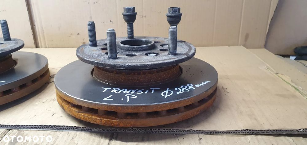 Piasta tarcza przód przednia prawa lewa Ford Transit Custom MK8 Lift 2.0 TDCI - 6