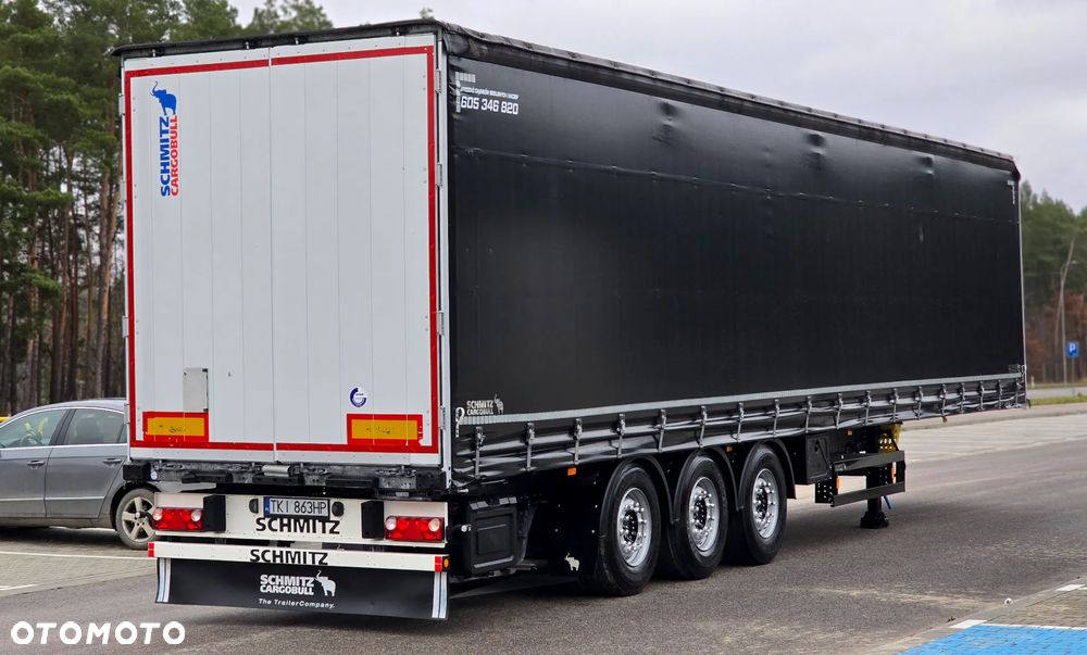 Schmitz Cargobull SCHMITZ CARGOBULL❗️❗️ MODEL 2019 / FIRANKA STANDARD / OŚ PODNOSZONA / OSIE SCHMITZ / CERTYFIKAT XL CODE / HAMULCE TARCZOWE / MULTILOCK / OPONY 90% / JAK NOWA ❗️❗️ - 19