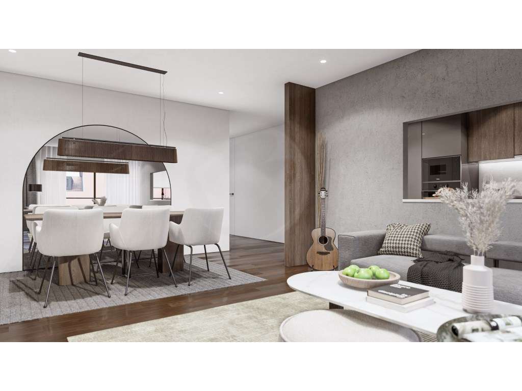 T2 em Construção em Azurara Vila do Conde - Grande imagem: 3/34