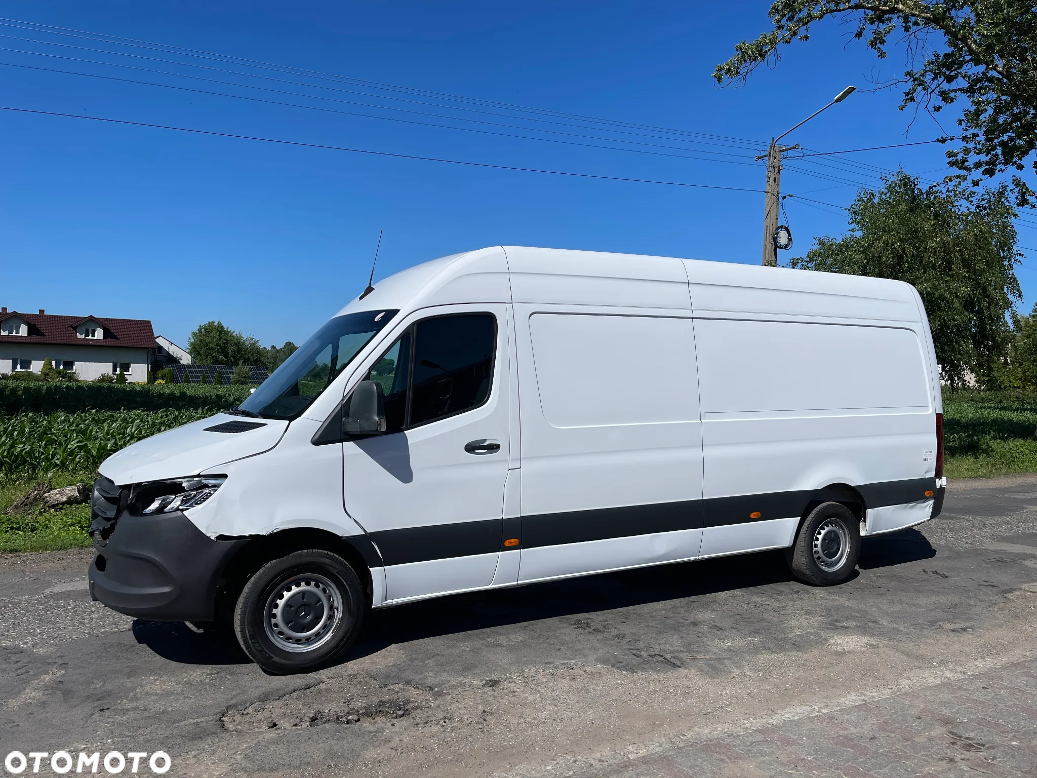 Mercedes-Benz Sprinter W907 MAXI MAX DŁUGI 316 CDI 2.2 CDI 163 KM Navi Tablet Klima Kamera cofania LED - 24