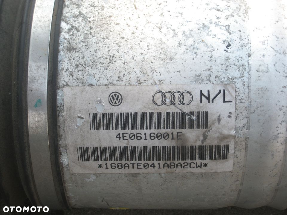 audi a8 d3 teleskop pneumatyczny tył lewy 4e0616001e - 3