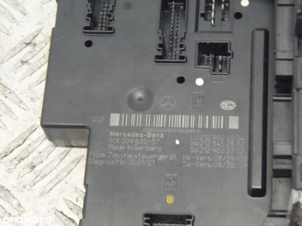 MERCEDES W202 W212 MODUŁ SAM BSI A2129000006 - 3