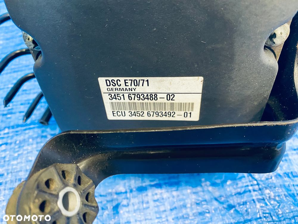 POMPA ABS HAMULCOWA STEROWNIK BMW X5 E70 LIFT LCI XDRIVE 3.0D N57 11R ; 6793488  ORYGINAŁ - 9