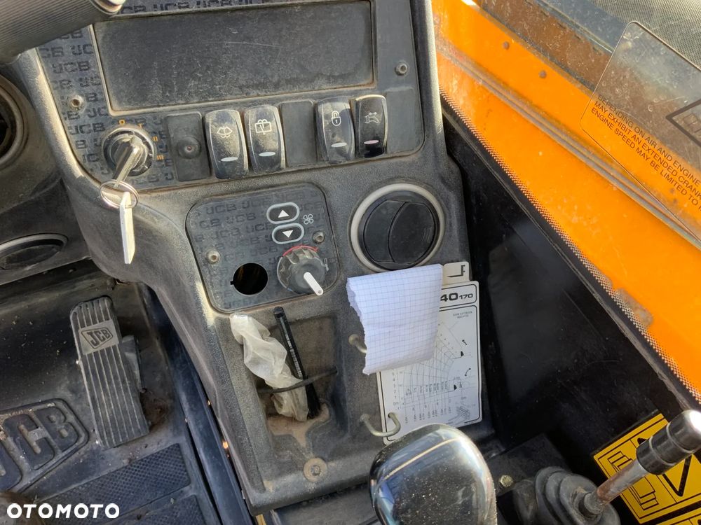 JCB JCB 540-170 , ŁADOWARKA TELESKOPOWA , 2014, Zasięg 17 metrów - 13