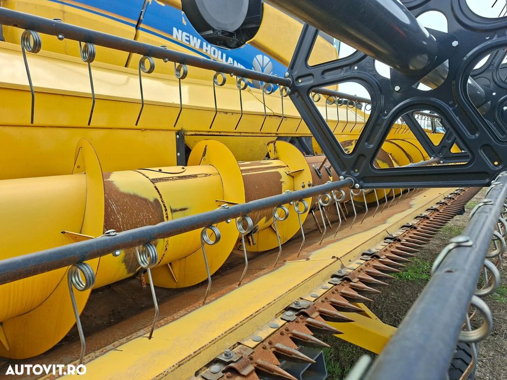 New Holland 760CG 5,48M HEDER + CARUCIOR TRANSPORT GTSH R COCHET - 13