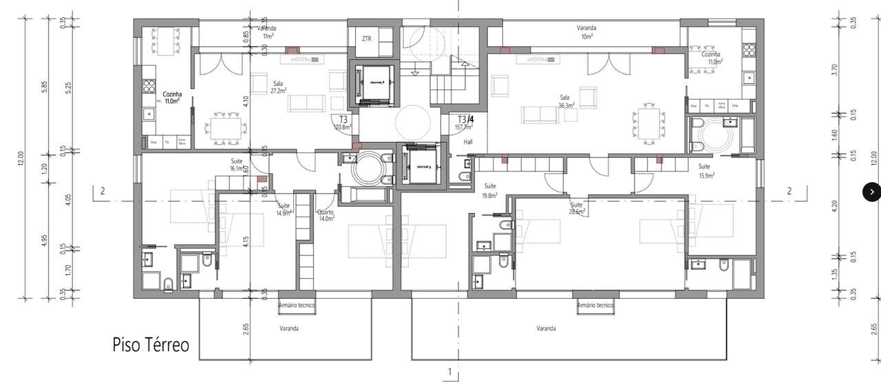 Apartamento T4 - Guarda Inglesa - Coimbra/Venda - Grande imagem: 4/5